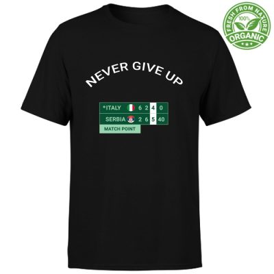 Maglia be like Sinner never give up