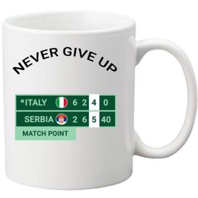 Tazza Sinner never give up
