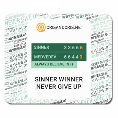 Mousepad tappetino mouse Sinner winner